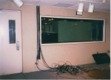 The main production studio from the Engineer's position looking into the studio, from where the famous New England Dragway spots were done.  The engineer's console was positioned in front of the glass.  Engineers were terminated in 1978, at which time the WRKO jocks ran their own equipment.